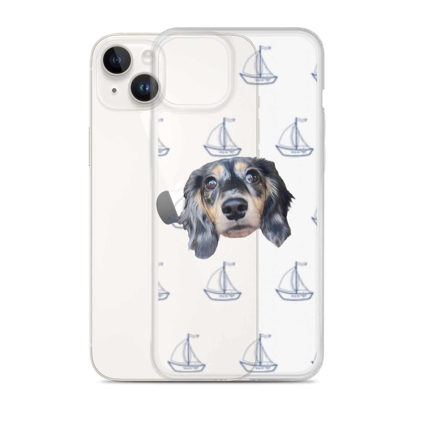 Simply Sailing Personalized Clear Case for iPhone®