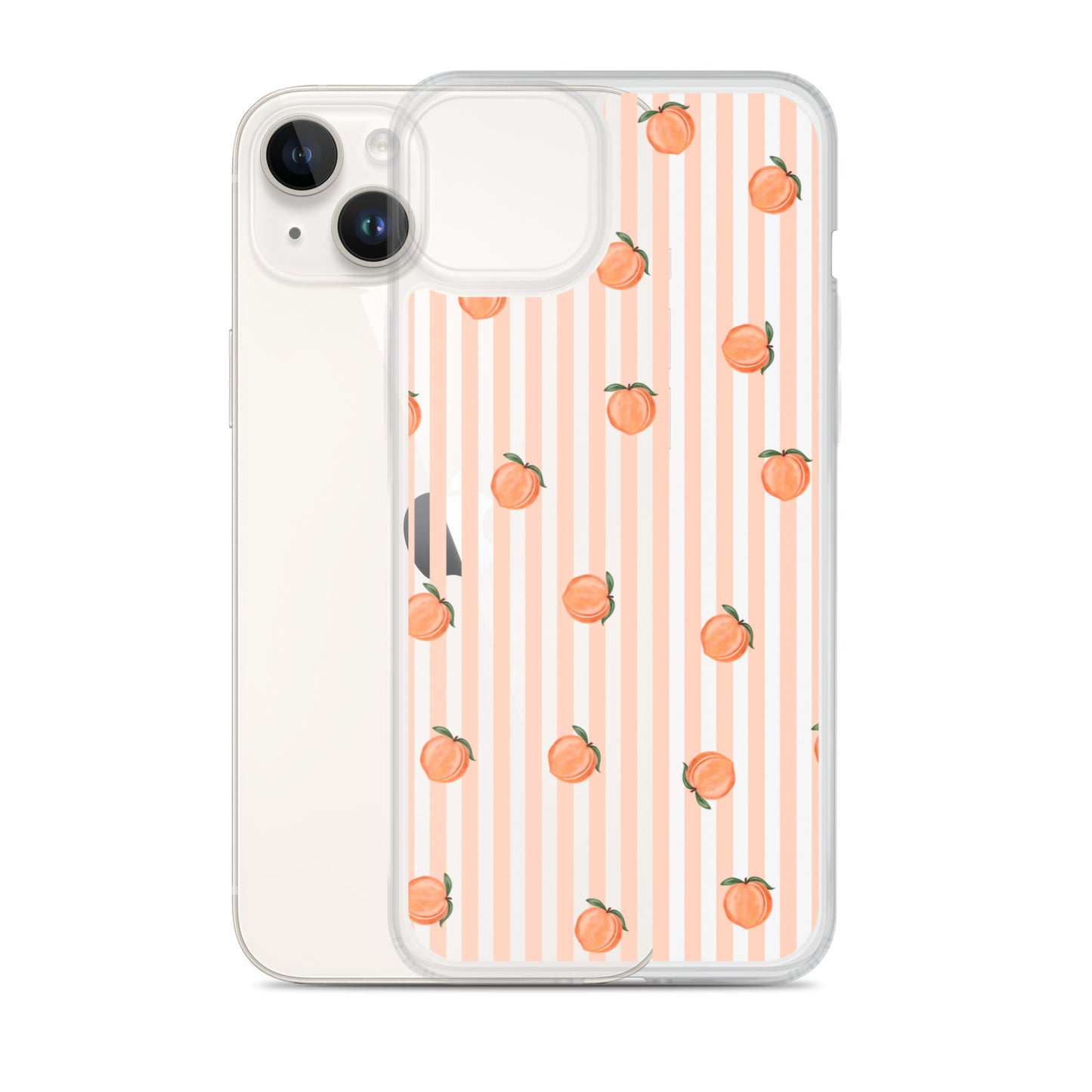 Perfect Peach Clear Case for iPhone®