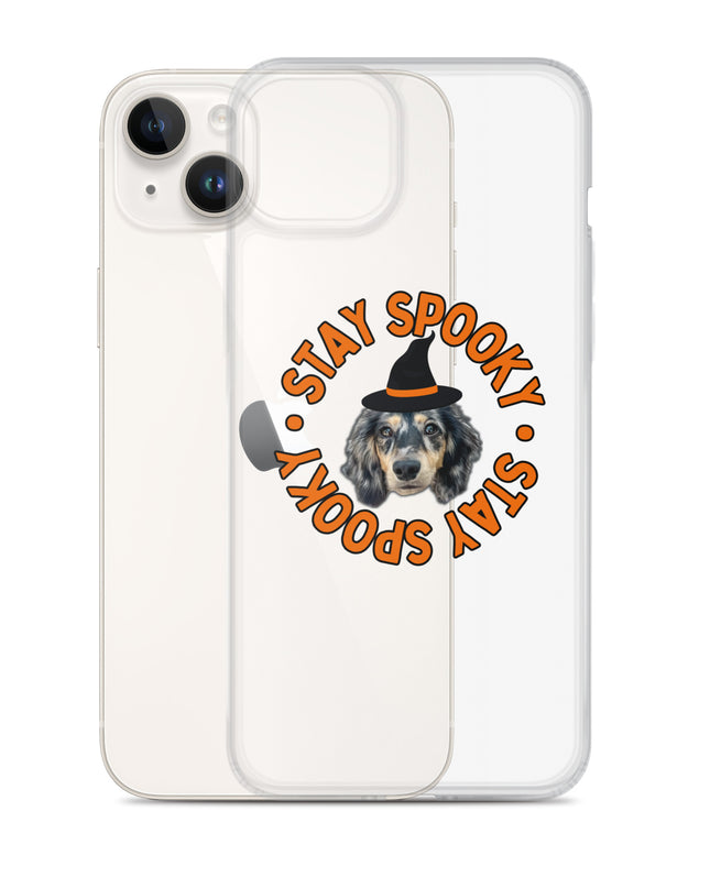 Stay Spooky Custom Clear Case for iPhone®