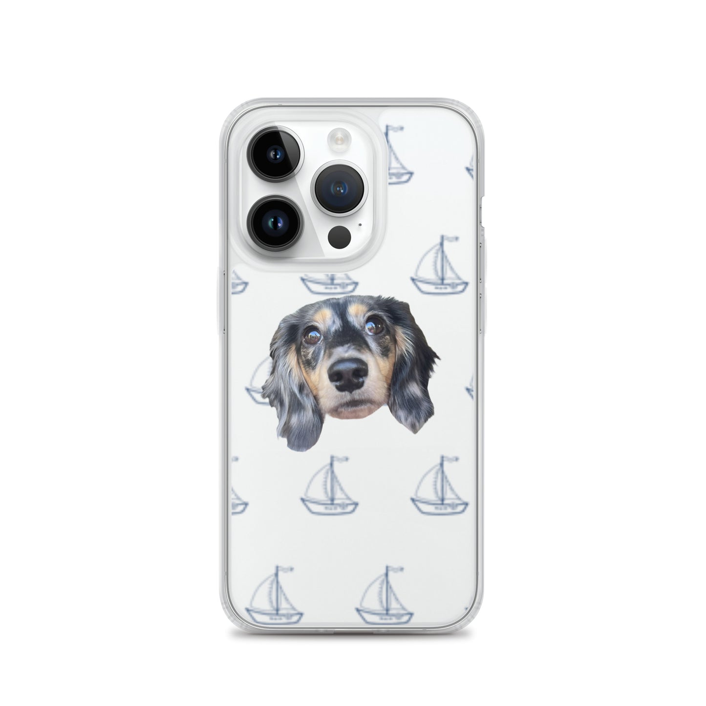 Simply Sailing Personalized Clear Case for iPhone®