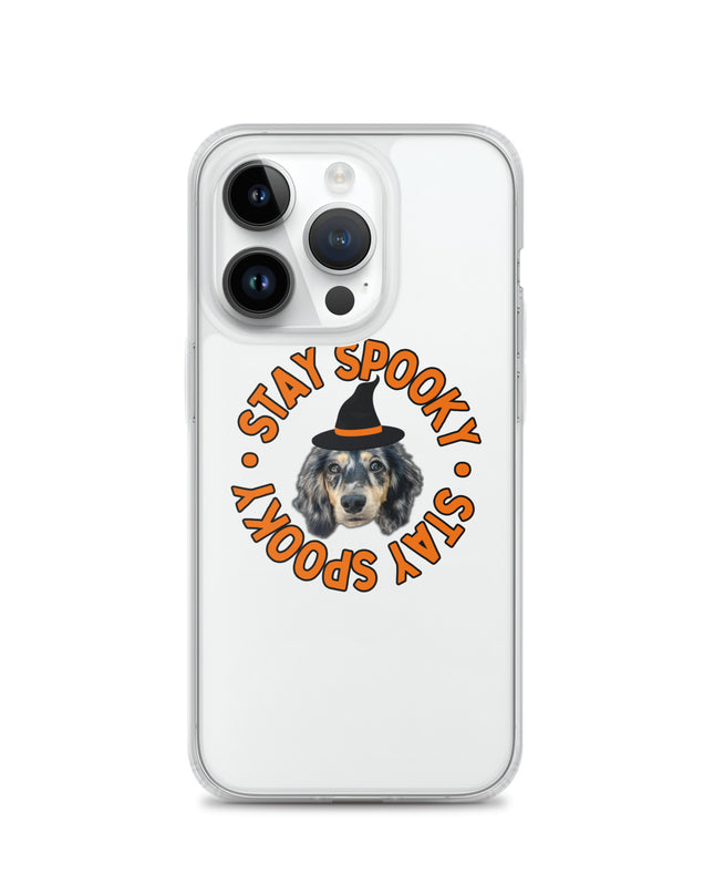 Stay Spooky Custom Clear Case for iPhone®