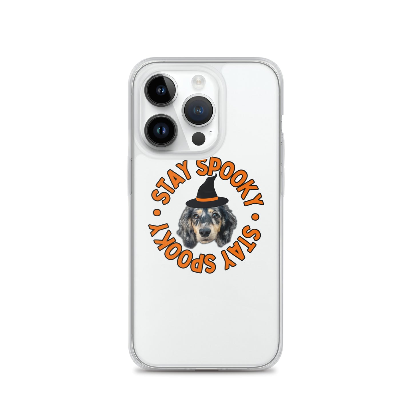 Stay Spooky Custom Clear Case for iPhone®