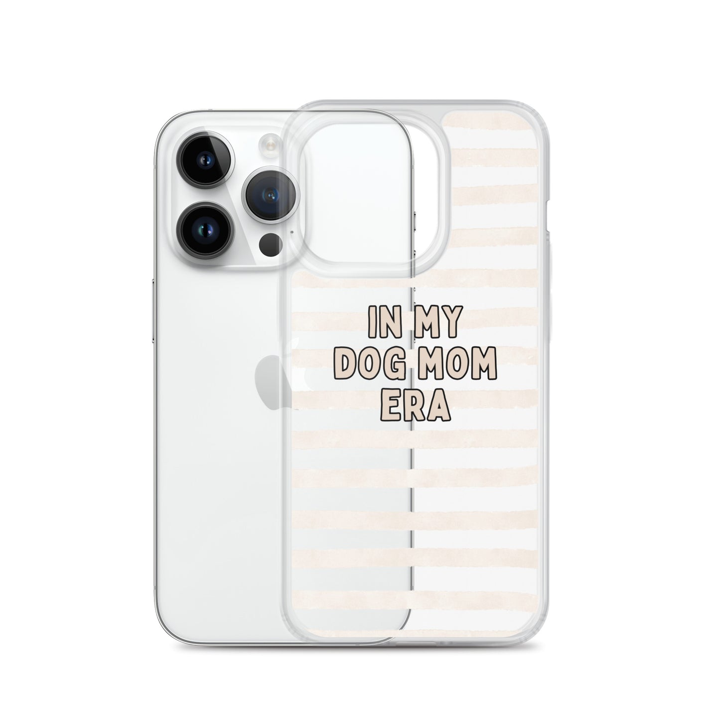 'In My Dog Mom Era' Clear Case for iPhone®