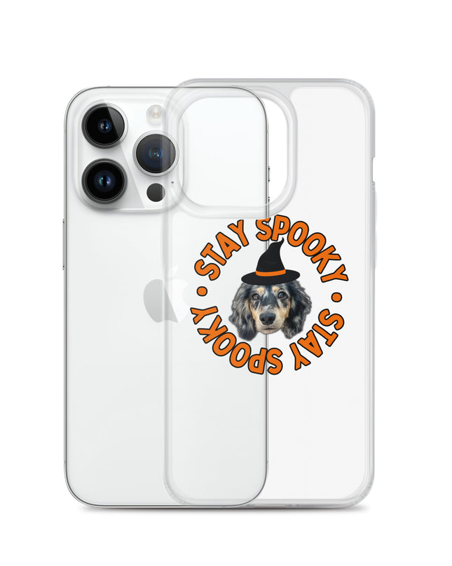 Stay Spooky Custom Clear Case for iPhone®