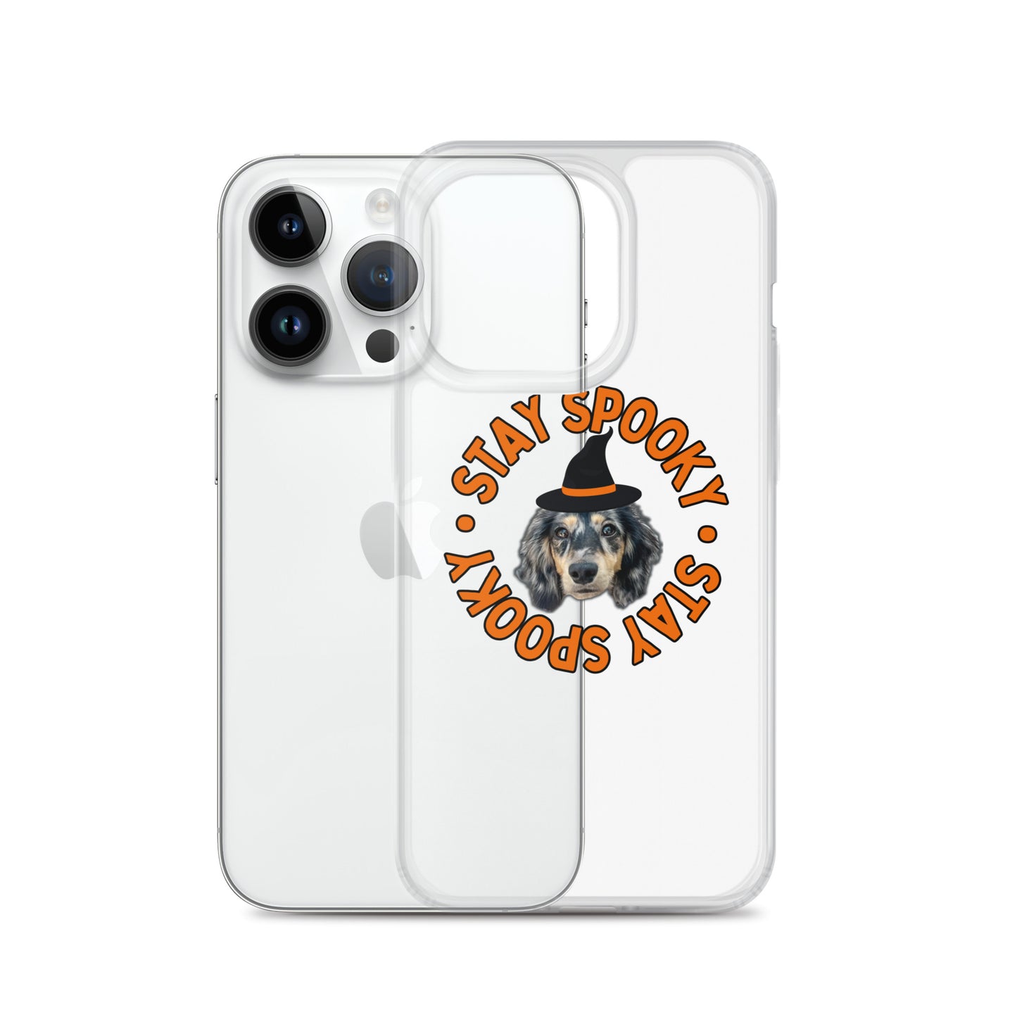 Stay Spooky Custom Clear Case for iPhone®