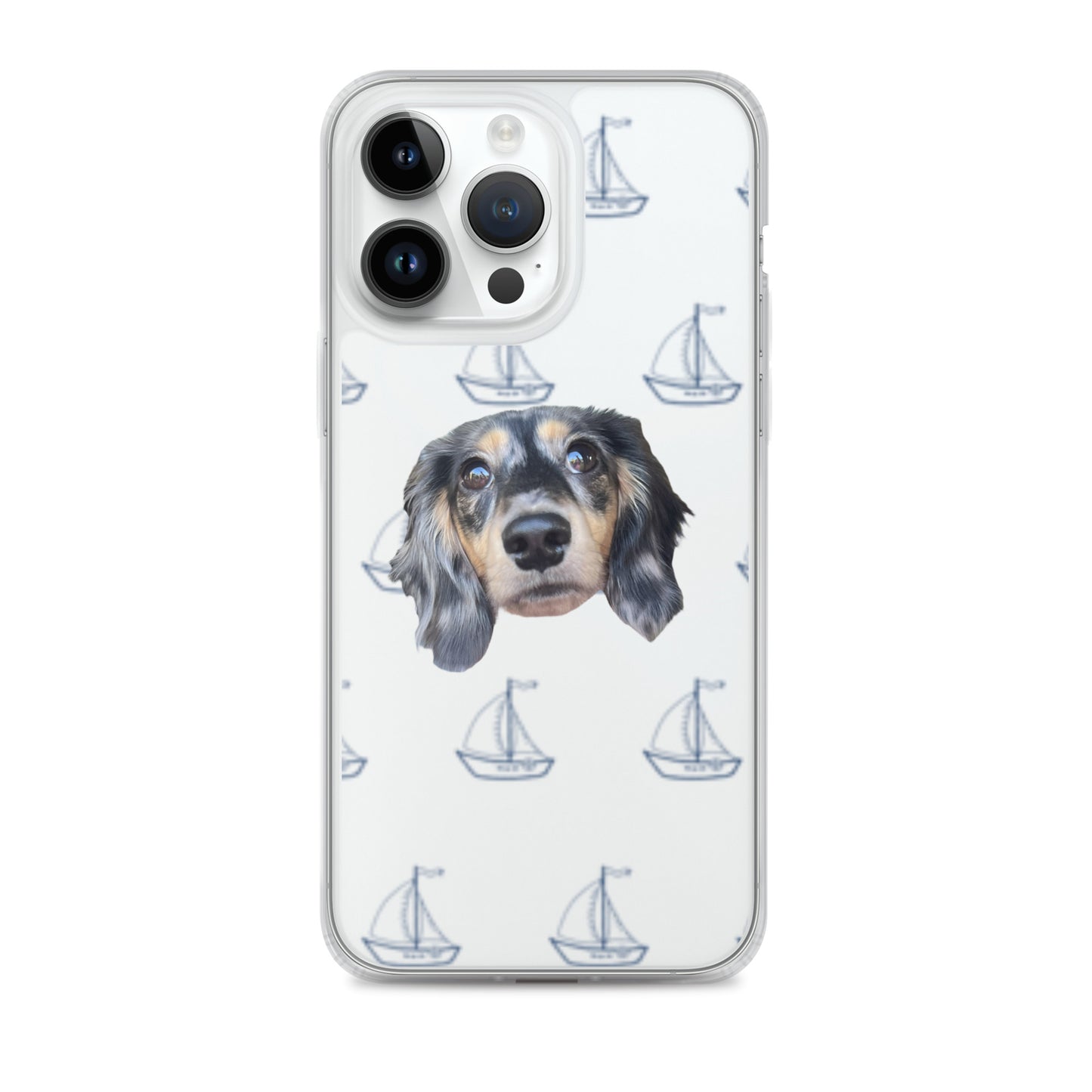 Simply Sailing Personalized Clear Case for iPhone®