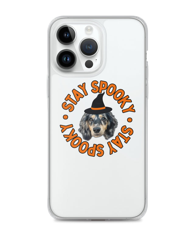 Stay Spooky Custom Clear Case for iPhone®