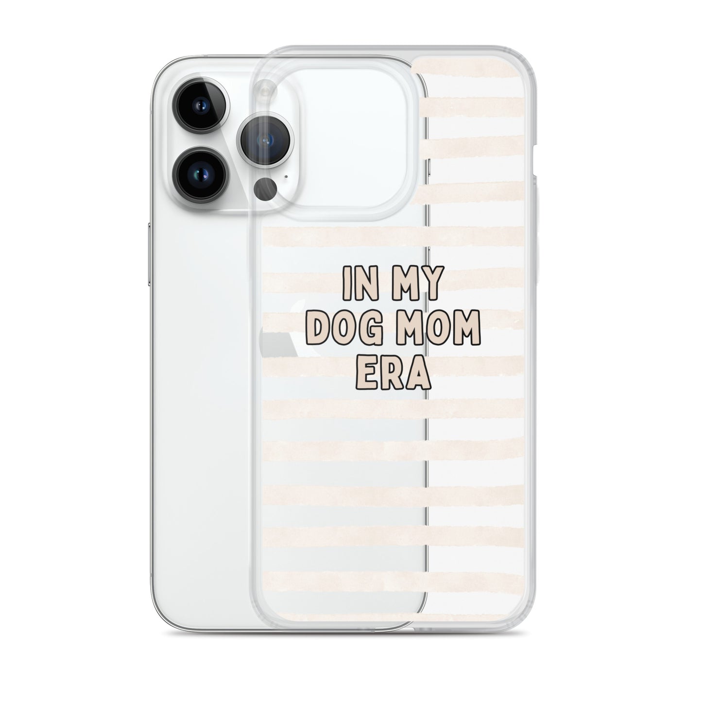 'In My Dog Mom Era' Clear Case for iPhone®