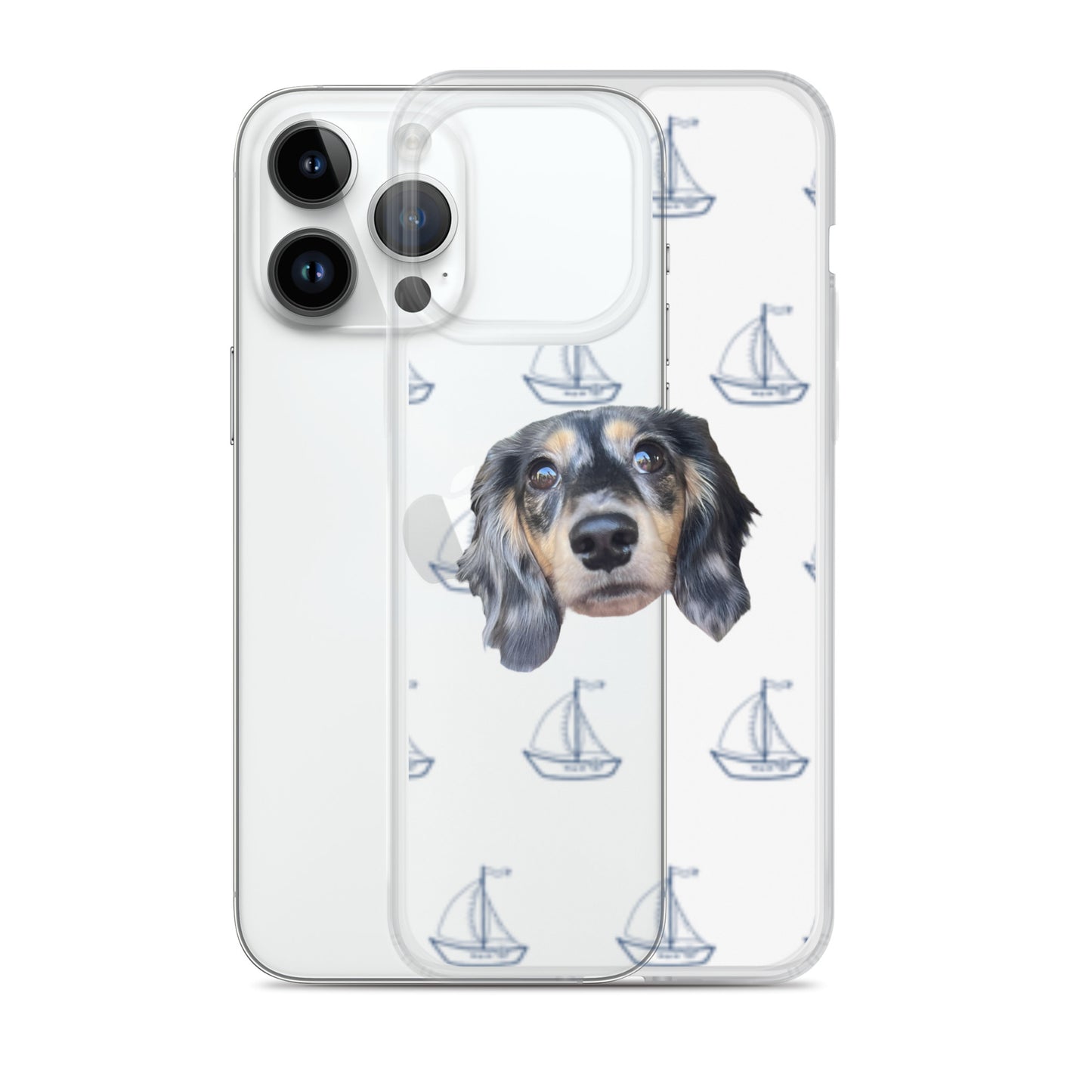 Simply Sailing Personalized Clear Case for iPhone®