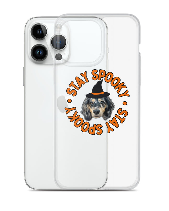 Stay Spooky Custom Clear Case for iPhone®