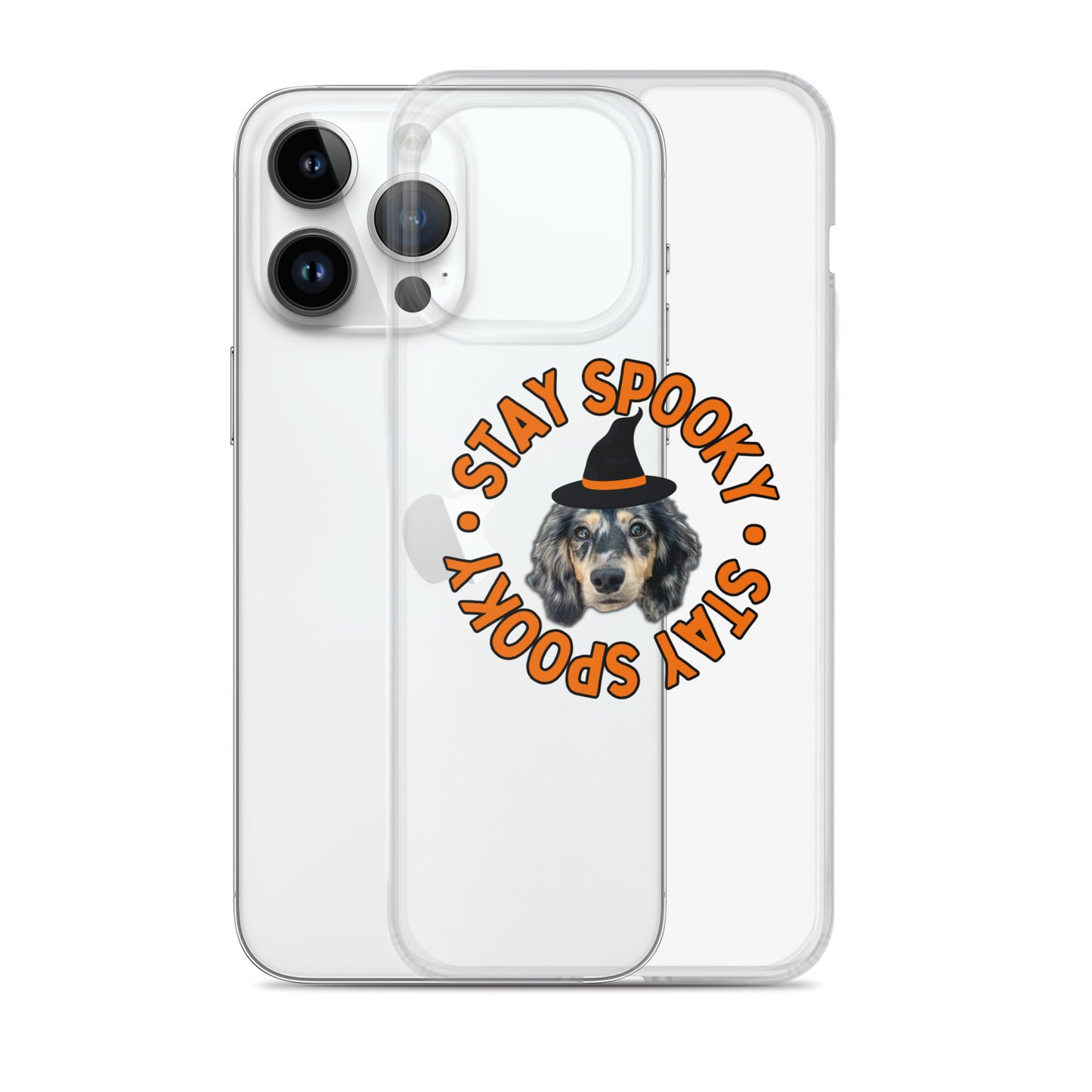 Stay Spooky Custom Clear Case for iPhone®