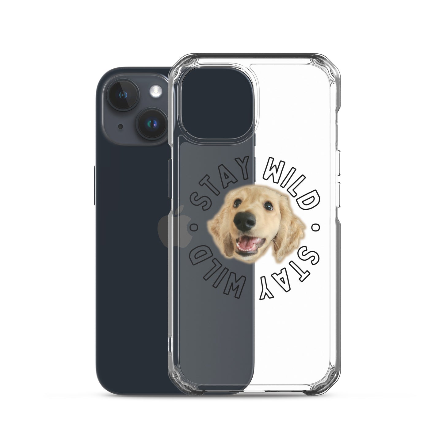 'Stay Wild' Custom Personalized Clear Case for iPhone®