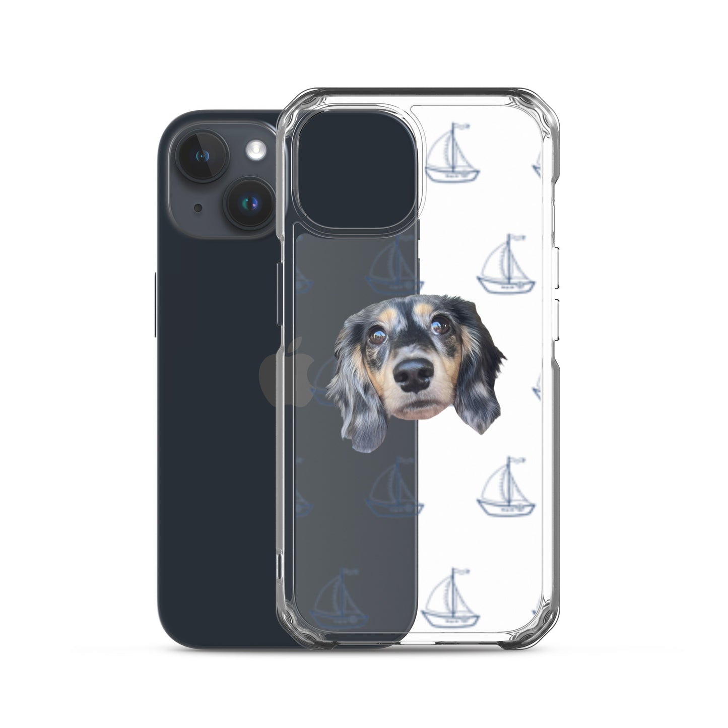 Simply Sailing Personalized Clear Case for iPhone®