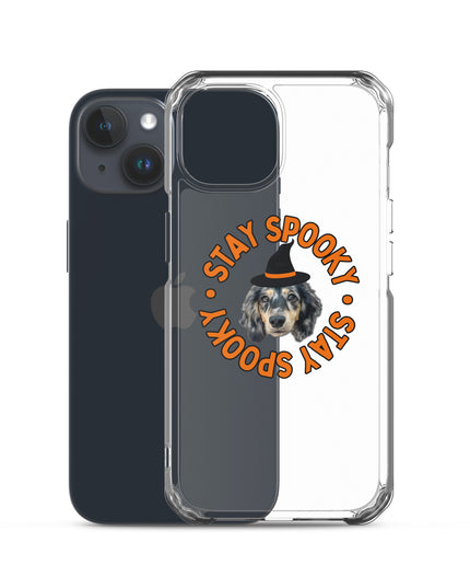 Stay Spooky Custom Clear Case for iPhone®