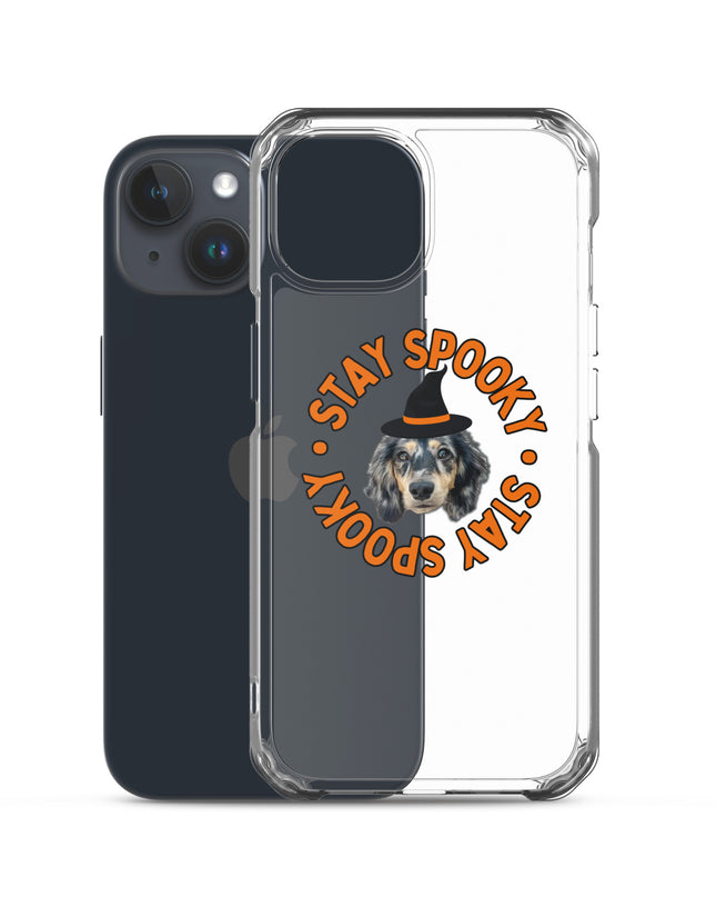 Stay Spooky Custom Clear Case for iPhone®