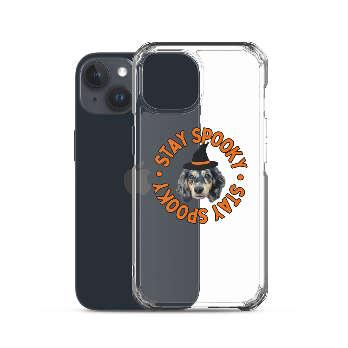 Stay Spooky Custom Clear Case for iPhone®