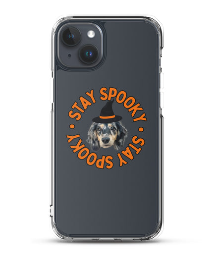 Stay Spooky Custom Clear Case for iPhone®