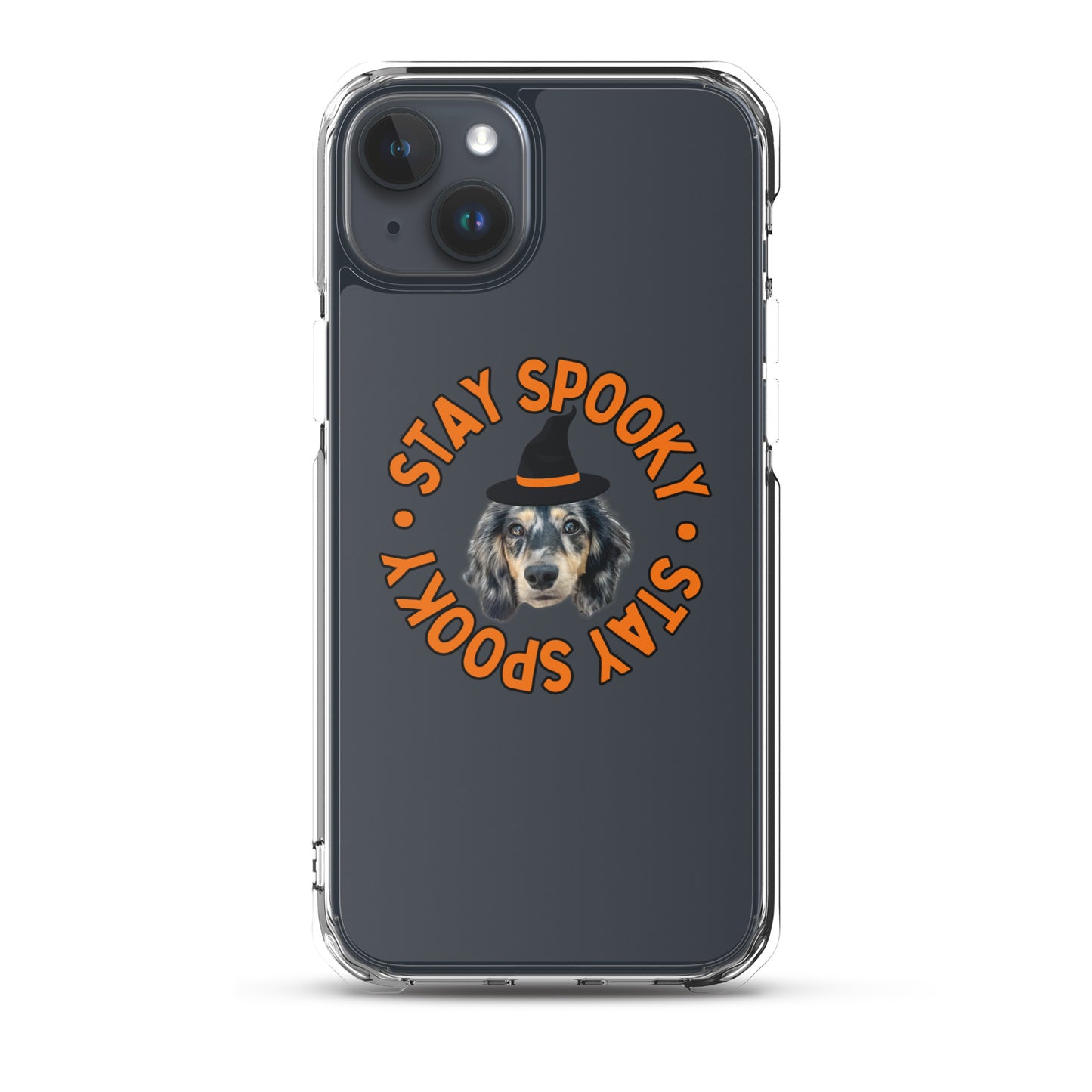 Stay Spooky Custom Clear Case for iPhone®