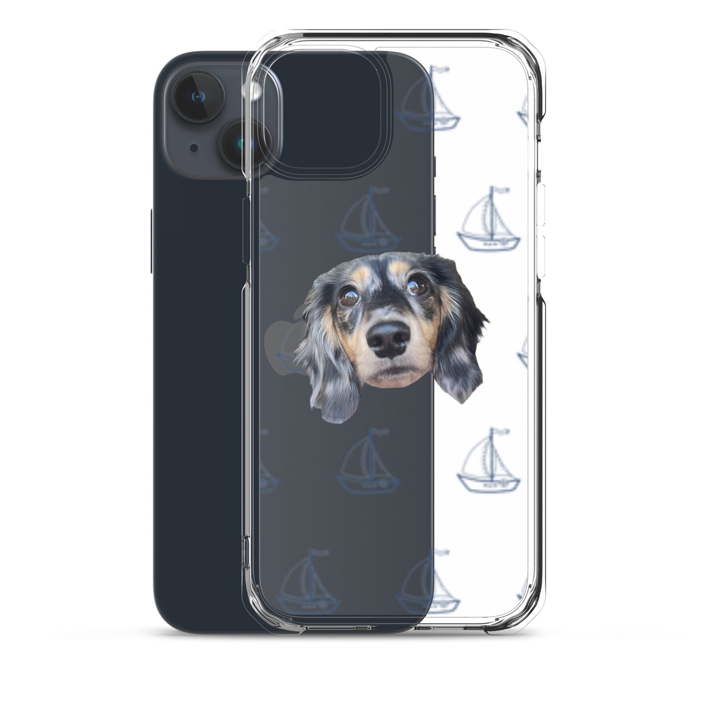 Simply Sailing Personalized Clear Case for iPhone®