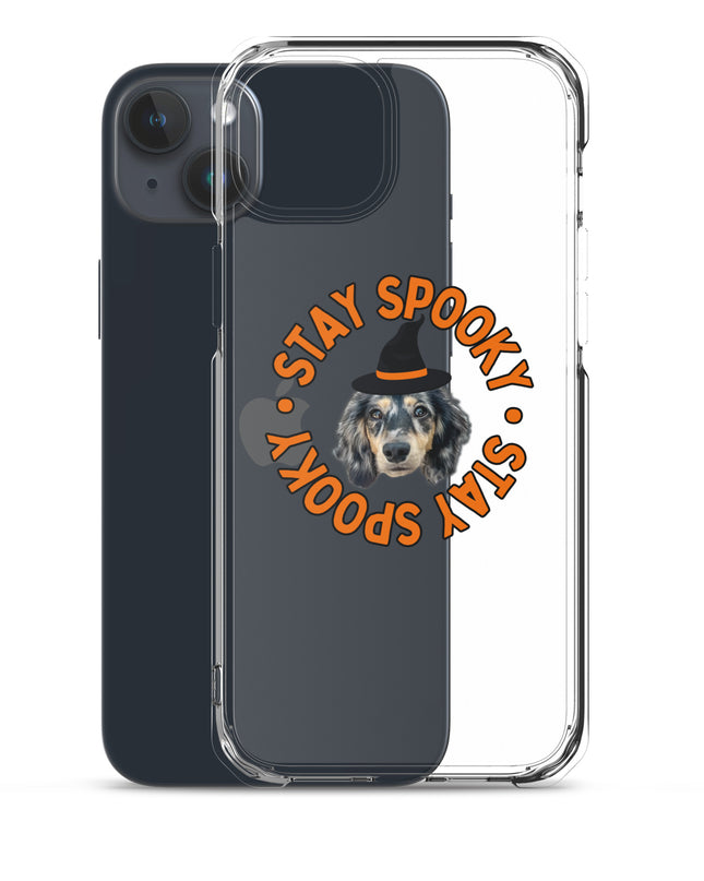 Stay Spooky Custom Clear Case for iPhone®