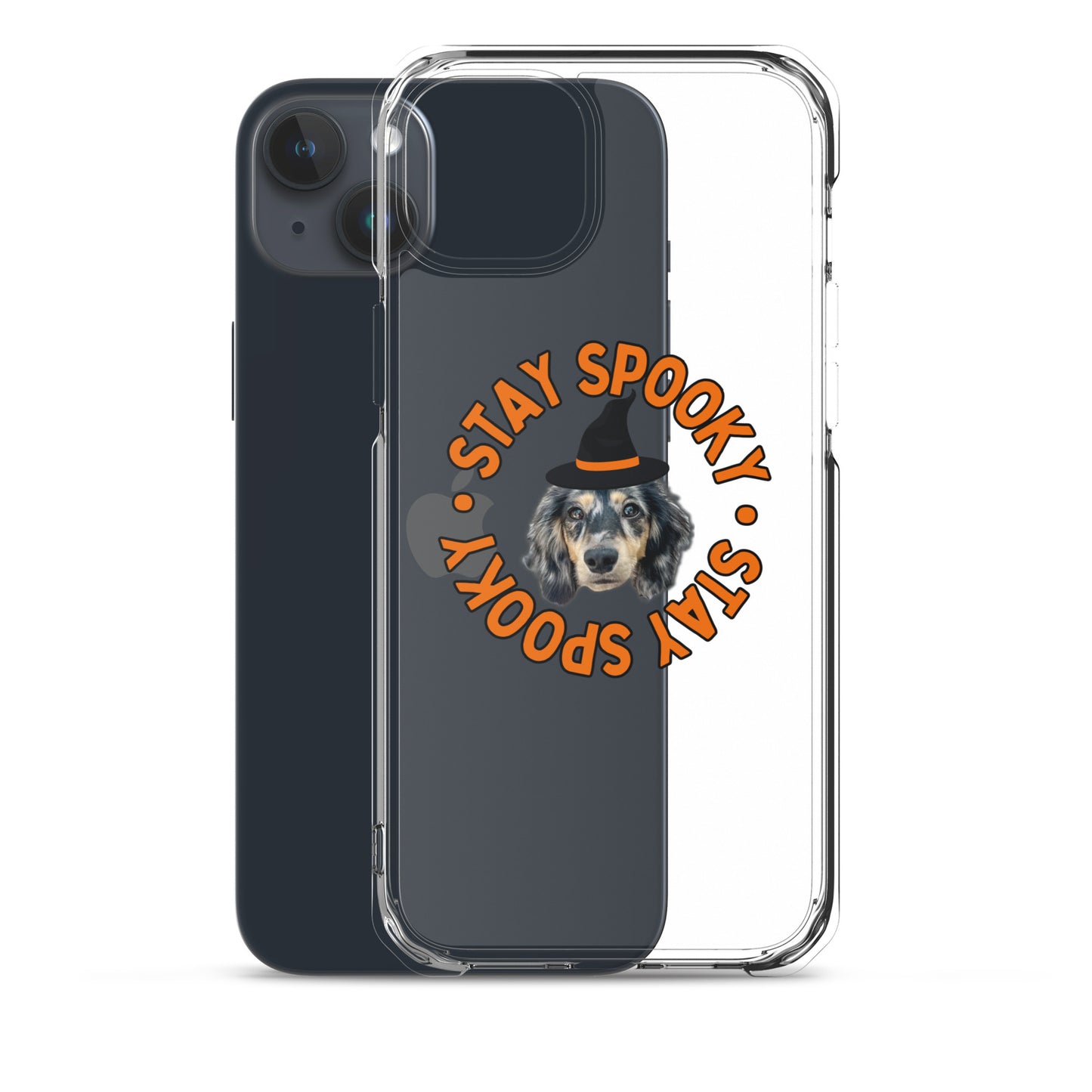 Stay Spooky Custom Clear Case for iPhone®