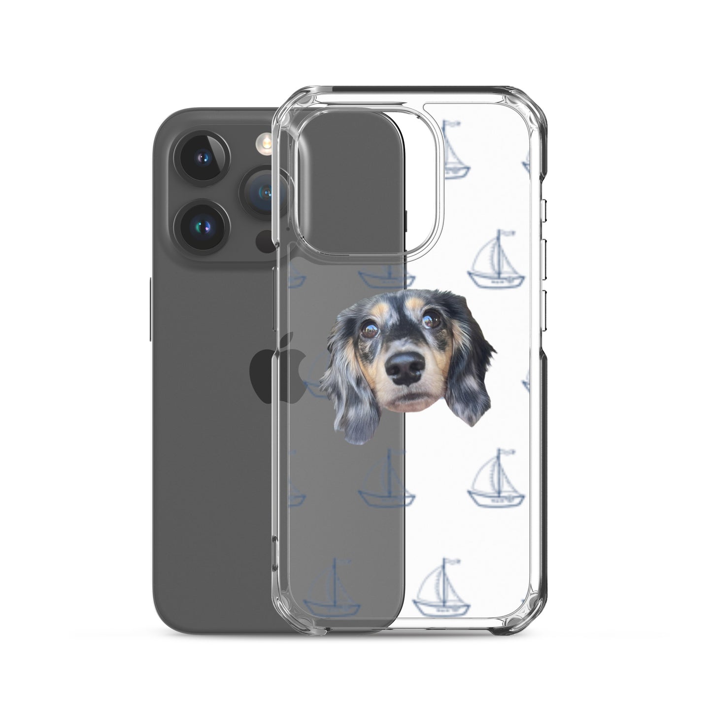 Simply Sailing Personalized Clear Case for iPhone®