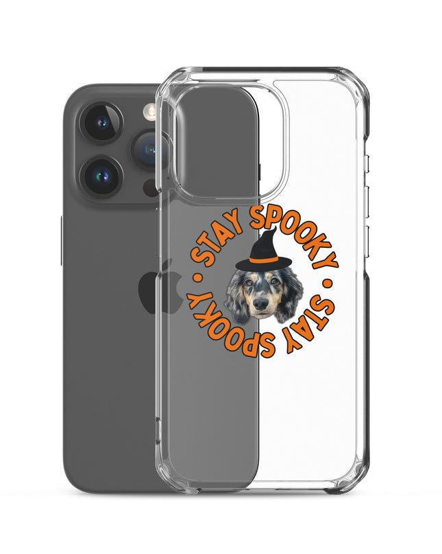 Stay Spooky Custom Clear Case for iPhone®