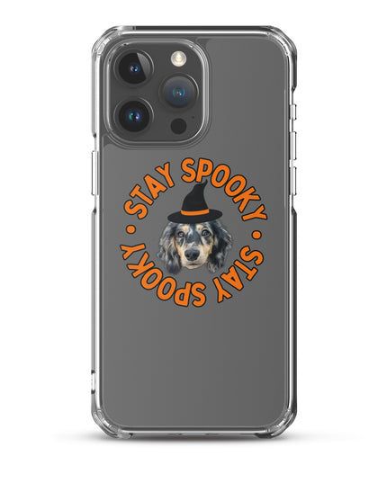 Stay Spooky Custom Clear Case for iPhone®