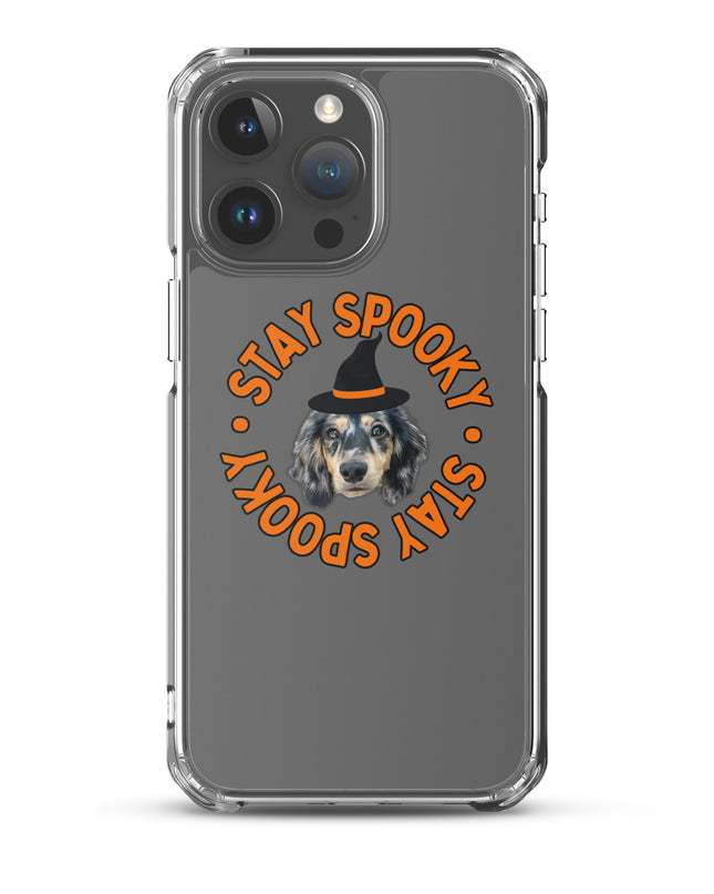 Stay Spooky Custom Clear Case for iPhone®