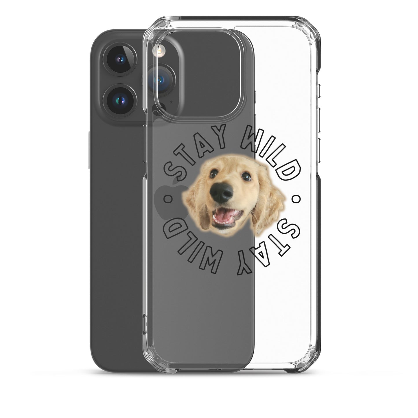 'Stay Wild' Custom Personalized Clear Case for iPhone®