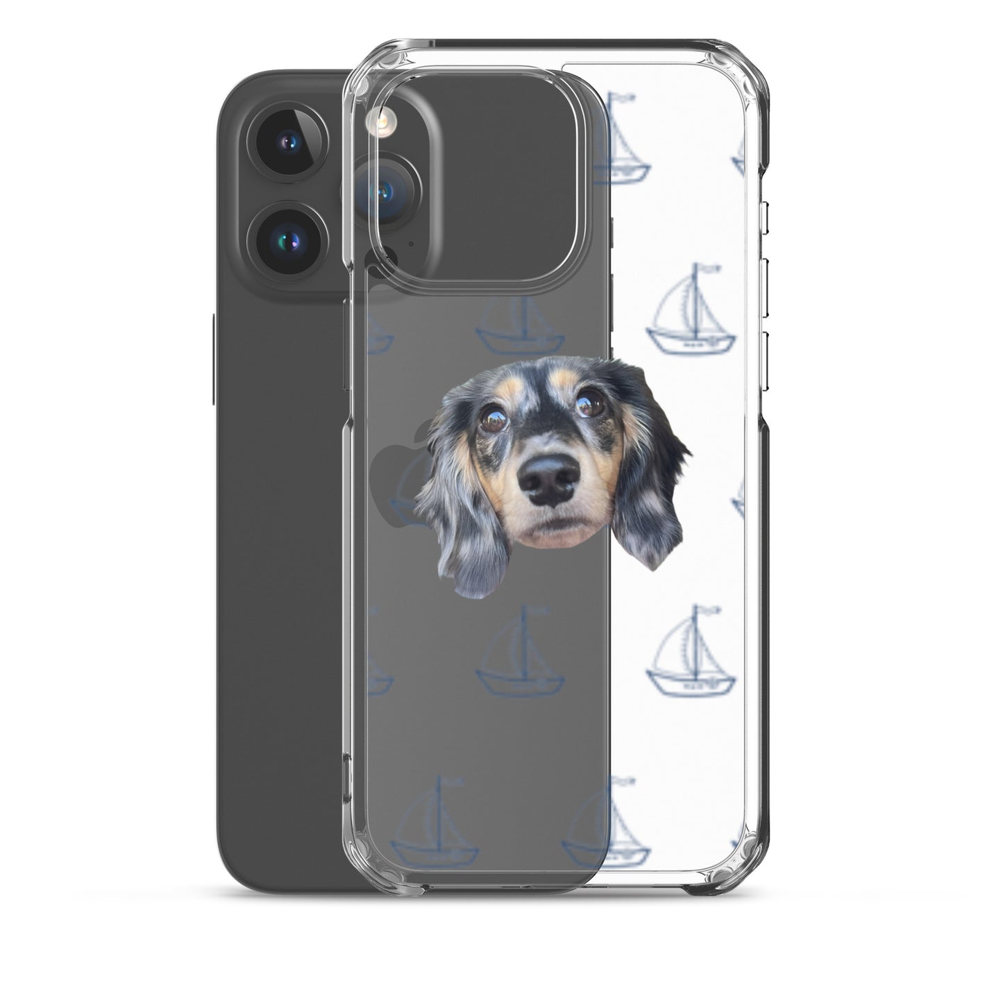 Simply Sailing Personalized Clear Case for iPhone®