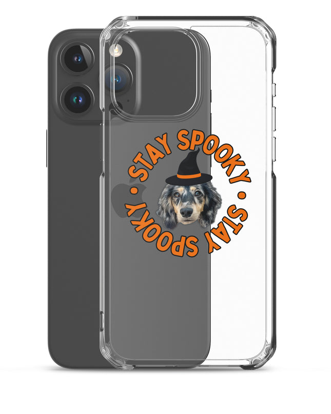 Stay Spooky Custom Clear Case for iPhone®