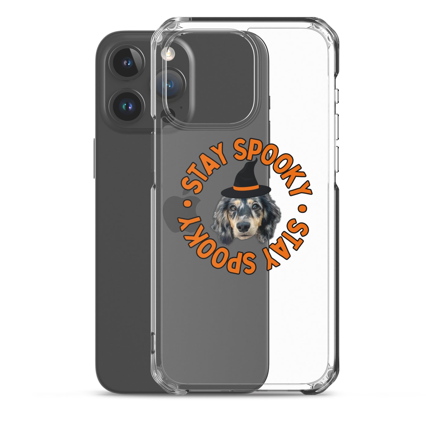 Stay Spooky Custom Clear Case for iPhone®