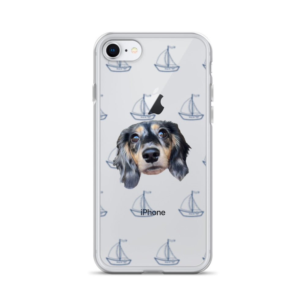 Simply Sailing Personalized Clear Case for iPhone®