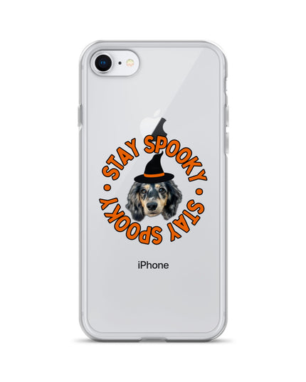 Stay Spooky Custom Clear Case for iPhone®