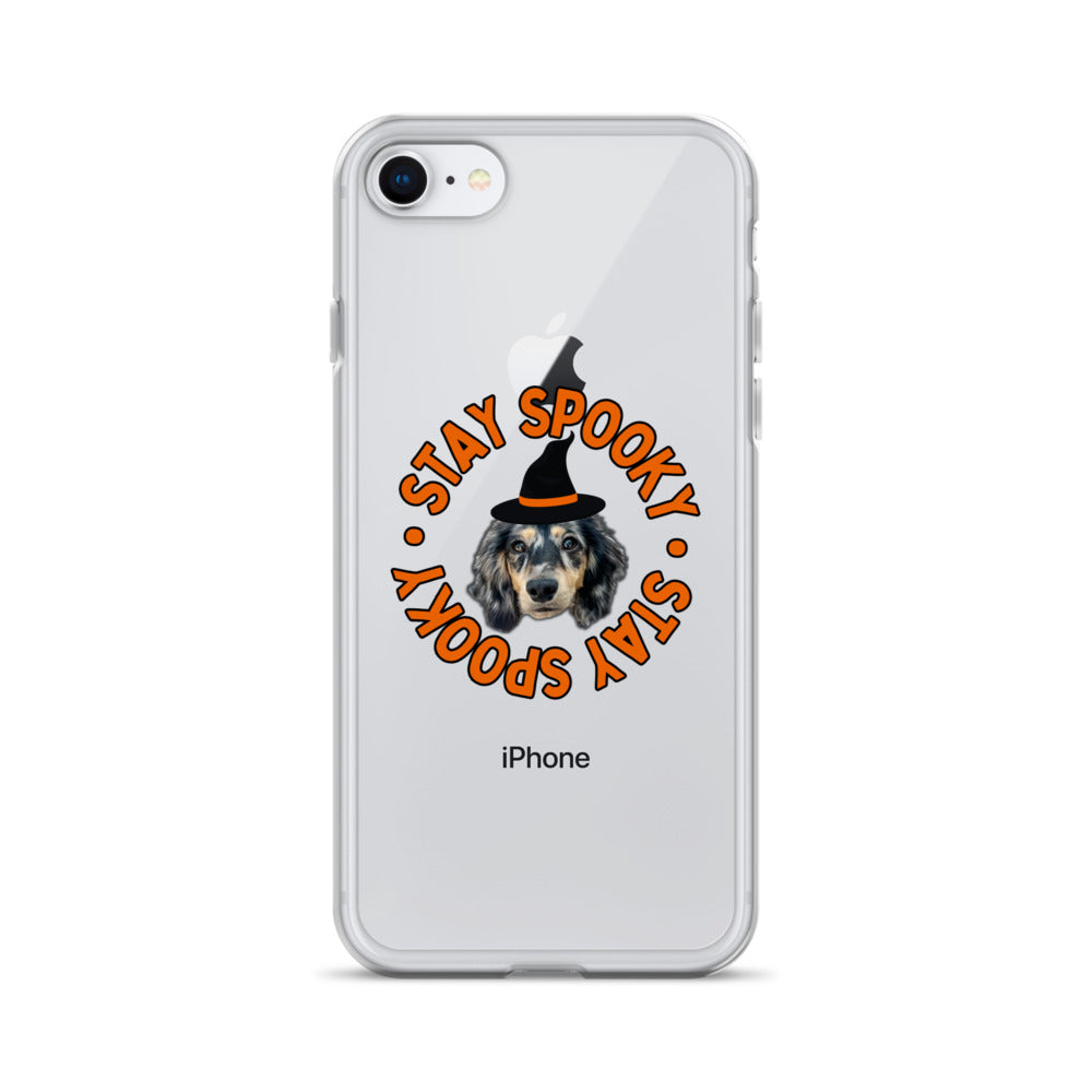 Stay Spooky Custom Clear Case for iPhone®