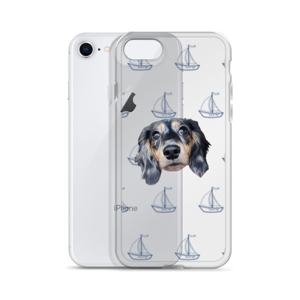 Simply Sailing Personalized Clear Case for iPhone®