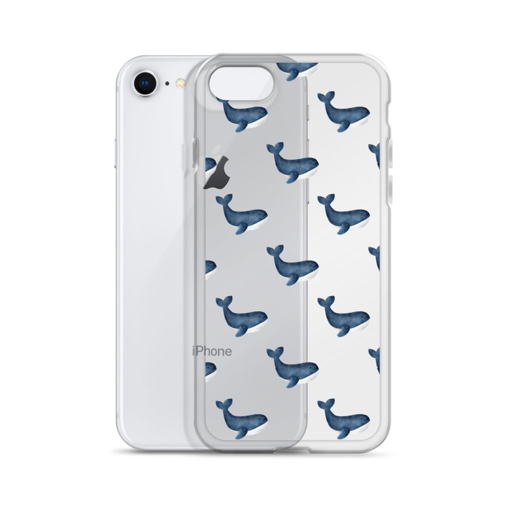 Whale Watching Clear Case for iPhone®