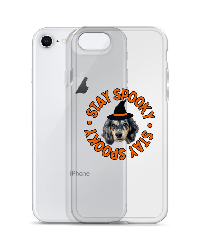 Stay Spooky Custom Clear Case for iPhone®