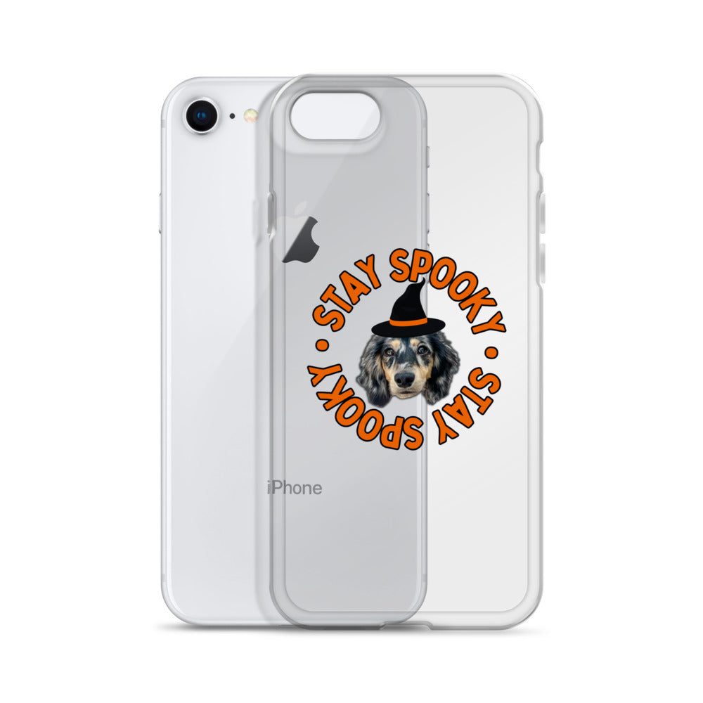 Stay Spooky Custom Clear Case for iPhone®