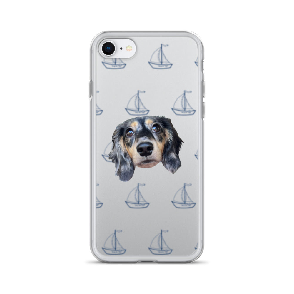 Simply Sailing Personalized Clear Case for iPhone®