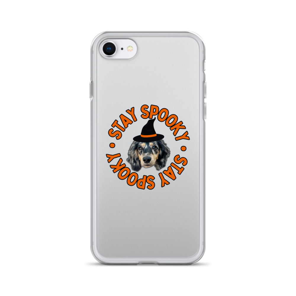 Stay Spooky Custom Clear Case for iPhone®