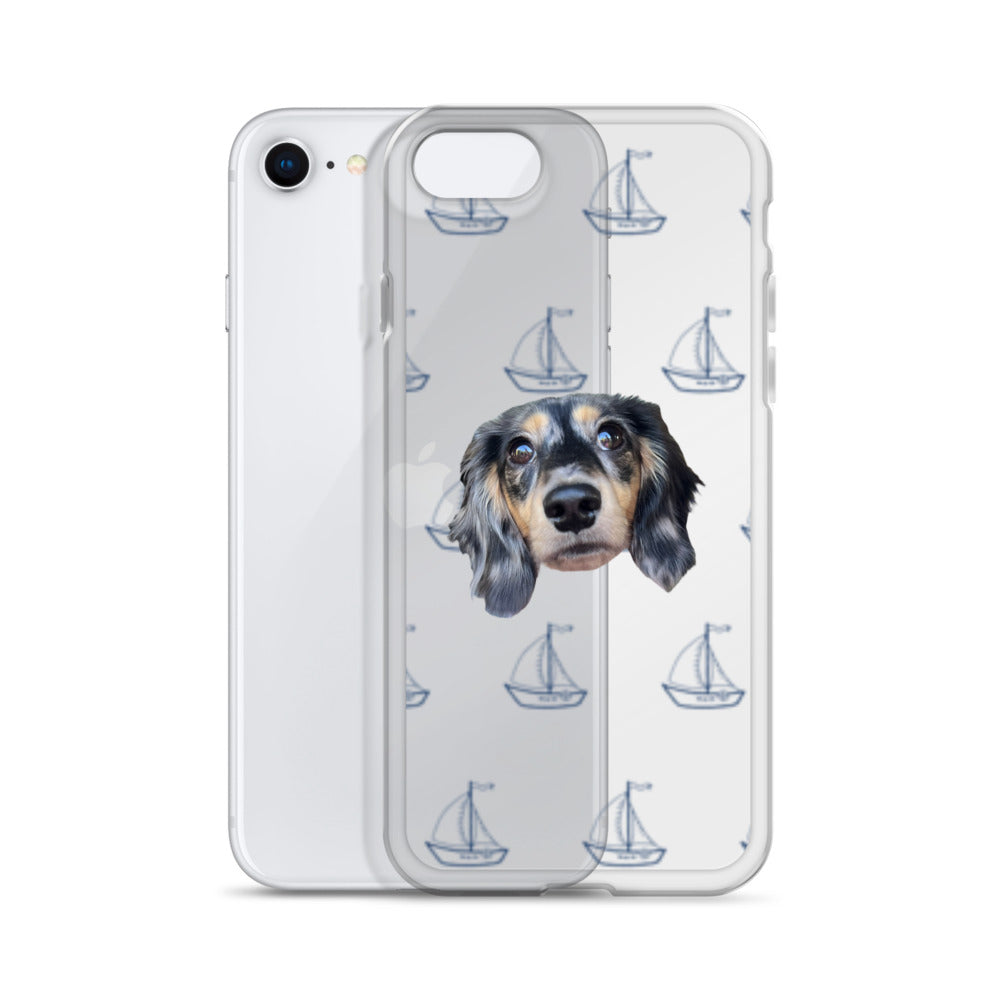 Simply Sailing Personalized Clear Case for iPhone®