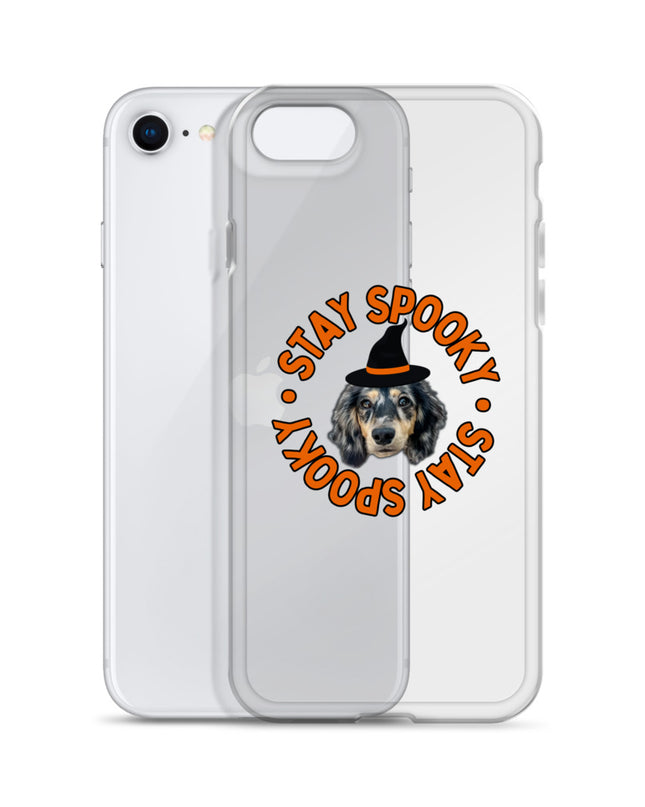 Stay Spooky Custom Clear Case for iPhone®
