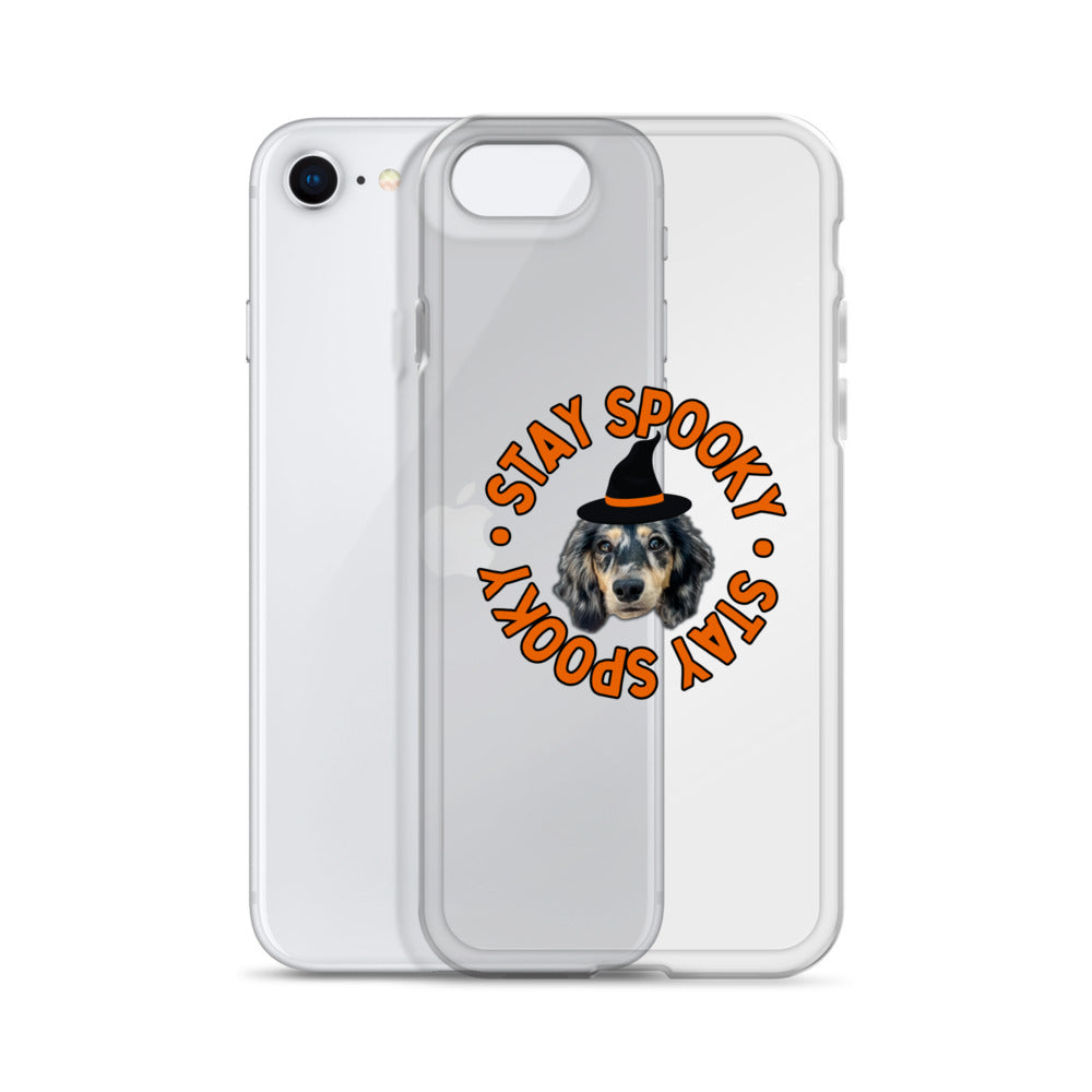 Stay Spooky Custom Clear Case for iPhone®