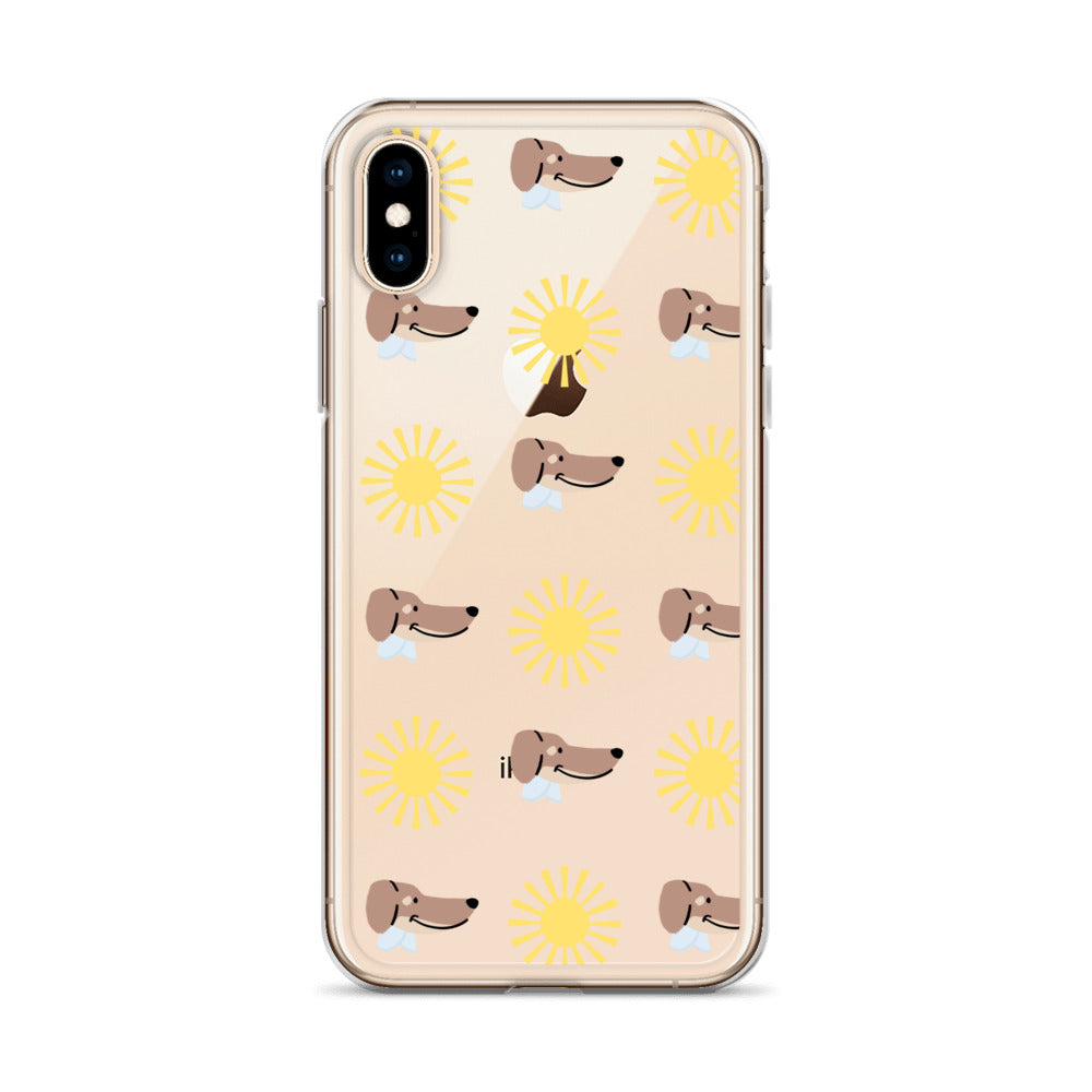 Dachshund Sunshine Clear Case for iPhone®