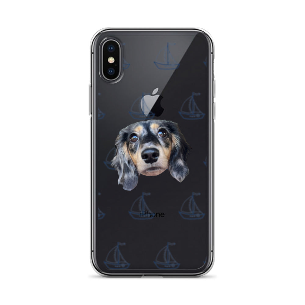 Simply Sailing Personalized Clear Case for iPhone®