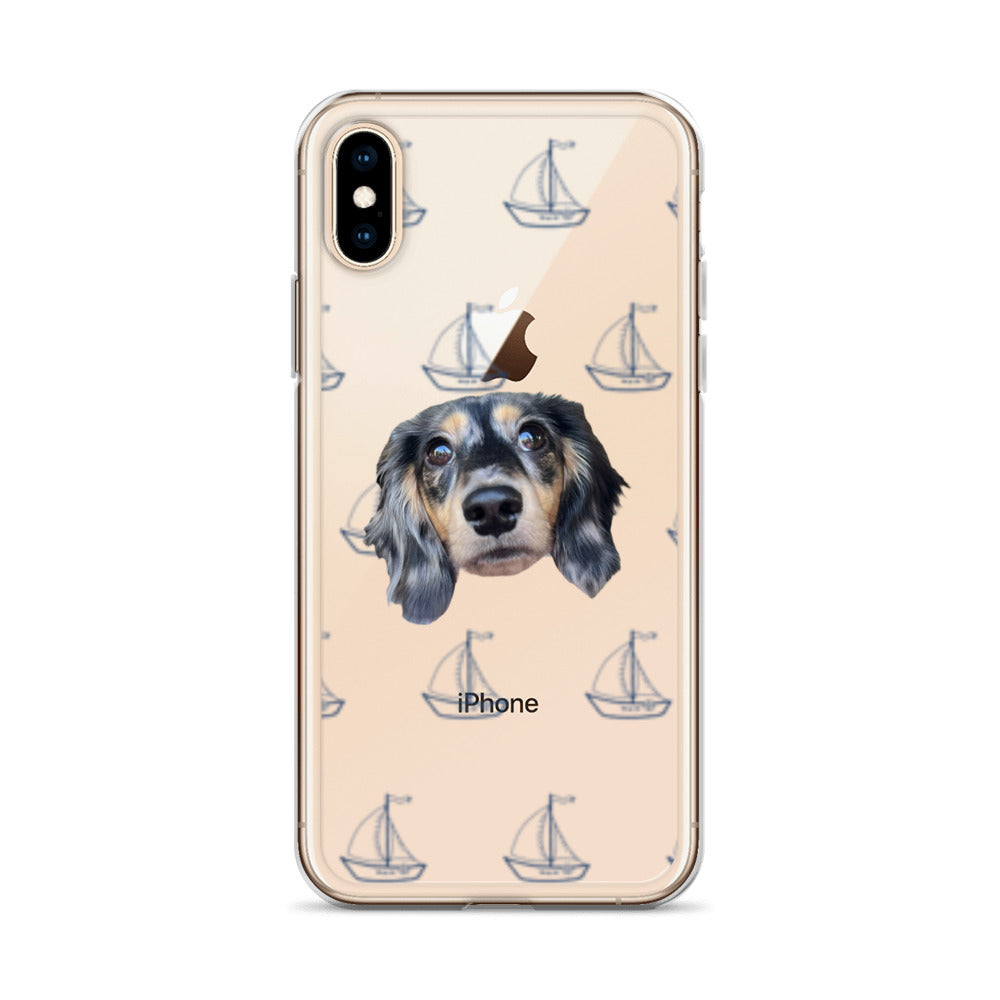 Simply Sailing Personalized Clear Case for iPhone®