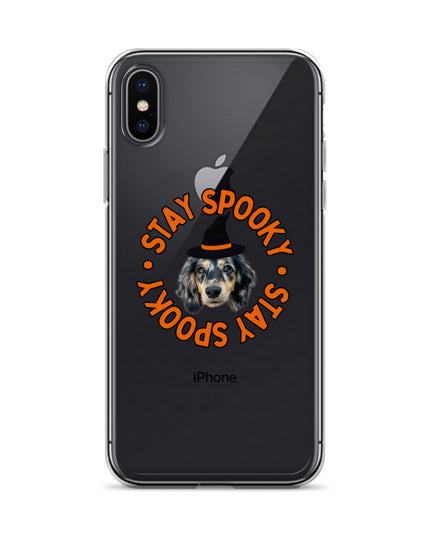 Stay Spooky Custom Clear Case for iPhone®