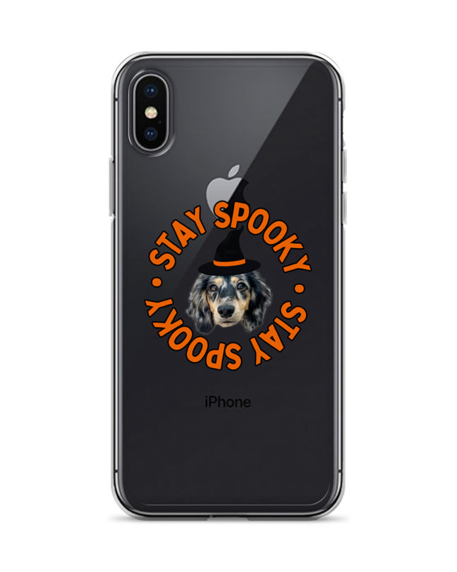 Stay Spooky Custom Clear Case for iPhone®